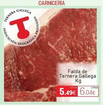 Cuevas Cash Falda De Ternera Gallega oferta