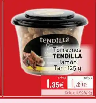 Cuevas Cash Tendilla Torreznos Jamón Tarr 125g oferta