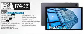 Costco Samsung Tablet Galaxy Tab A7 Wi-Fi oferta