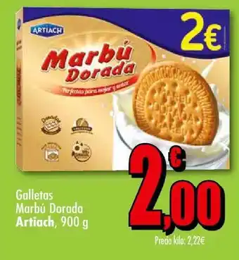 Unide Supermercados Artiach Galletas Marbú Dorada 900 g oferta
