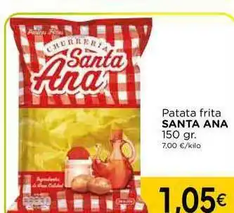 Supermercados Piedra Santa Ana Patata Frita 150 gr. oferta