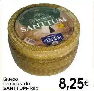 Supermercados Piedra Santtum Queso Semicurado oferta