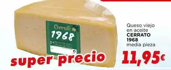 Supermercados Piedra Queso Viejo En Aceite Cerrato 1968 Media Pieza oferta
