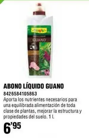 Optimus Flower Abono Líquido Guano 1 L oferta