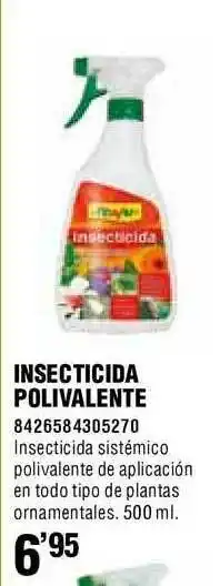 Optimus Flower Insecticida Polivalente 500 ml oferta