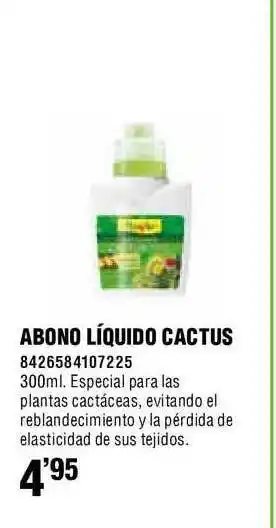 Optimus Abono Líquido Cactus oferta