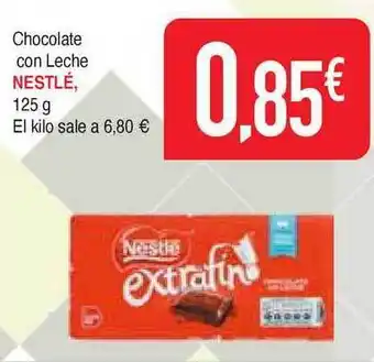 Masymas Nestlé Chocolate con Leche 125 g oferta