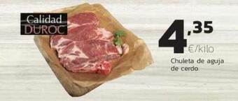 Supermercados Lupa Chuleta De Aguja De Cerdo oferta