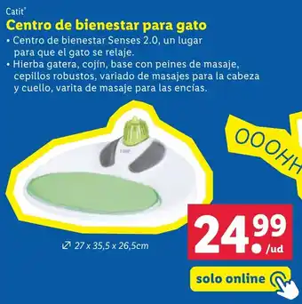 Lidl Catit Centro de bienestar para gato oferta