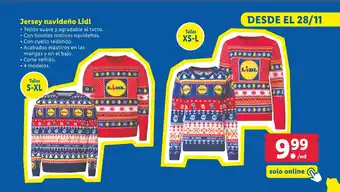 Jersey navideño Lidl