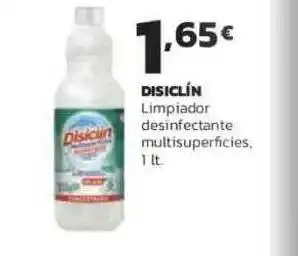 Supermercados Lupa Disiclín Limpiador Desinfectante Multisuperficies 1 Lt oferta