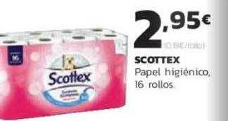 Supermercados Lupa Scottex Papel Higiénico 16 rollos oferta