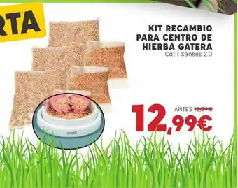 Kit Recambio para Centro de Hierba Gatera Catit Senses 2.0