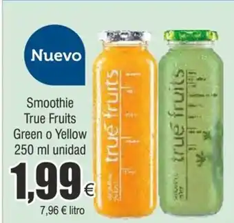 FROIZ Smoothie True Fruits Green o Yellow 250 ml unidad oferta