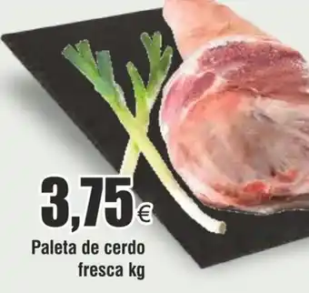FROIZ Paleta de cerdo fresca kg oferta