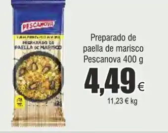 FROIZ Preparado de paella de marisco Pescanova 400 g oferta