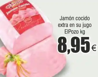 FROIZ Jamón cocido extra en su jugo ElPozo kg oferta