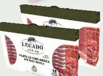 FROIZ Maletín Legado medias lonchas de cebo ibérico 50% raza ibérica jamón 900 g o paleta 975 g unidad oferta
