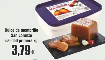 FROIZ Dulce de membrillo San Lorenzo calidad primera kg oferta