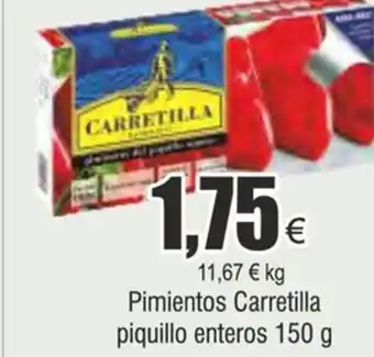 FROIZ Pimientos Carretilla piquillo enteros 150 g oferta