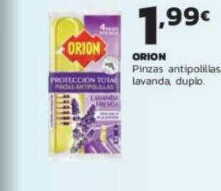 Supermercados Lupa Orion Pinzas Antipolillas Lavanda oferta