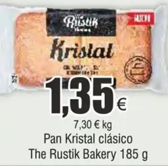 FROIZ Pan Kristal clásico The Rustik Bakery 185 g oferta