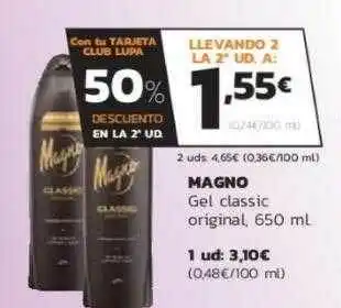 Supermercados Lupa Mango Gel Classic Original oferta
