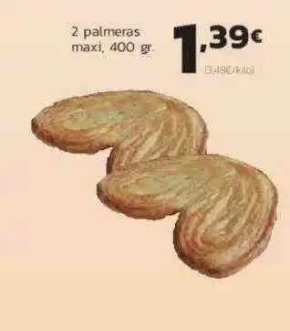 Supermercados Lupa 2 Palmeras Maxi, 400gr oferta