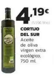 Supermercados Lupa Cortijo Del Sur Aceite De Oliva Virgen Extra Ecológico 750ml oferta