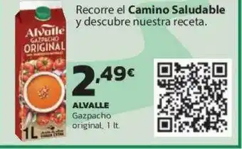 Supermercados Lupa Alvalle Gazpacho Original 1 lt oferta