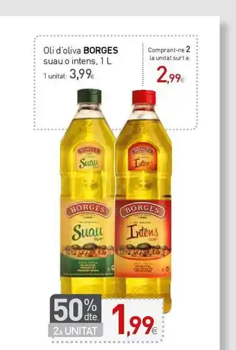 Condis Borges Oli D'oliva Suau O Intens, 1l oferta