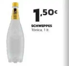 Supermercados Lupa Schweppes Tónica 1 lt oferta