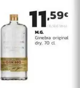 Supermercados Lupa M.g. Ginebra Original Dry 70cl oferta