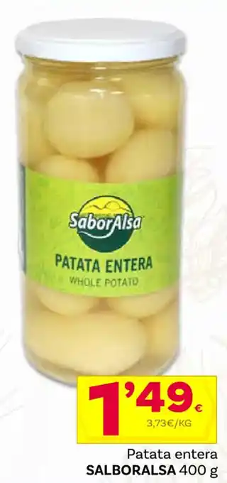 Supermercados Dani Patata entera SALBORALSA 400 g oferta