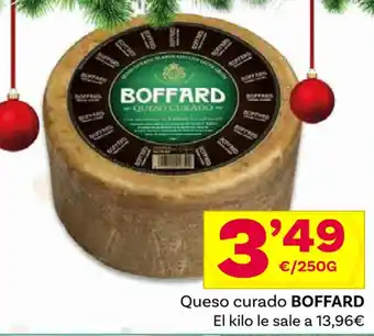 Supermercados Dani Queso curado BOFFARD oferta