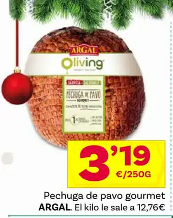 Supermercados Dani Pechuga de pavo gourmet ARGAL oferta