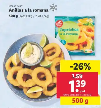 Lidl Anillas a la romana oferta