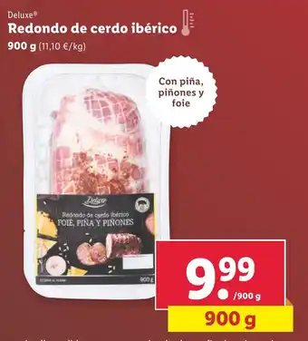 Lidl Redondo de cerdo ibérico oferta
