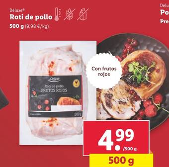 Lidl Roti de pollo oferta