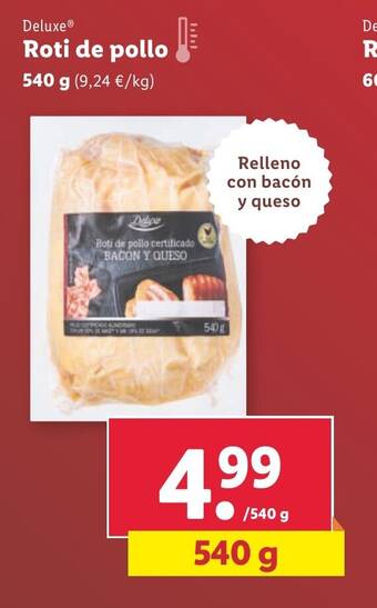 Lidl Roti de pollo oferta