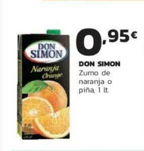 Supermercados Lupa Don Simon Zumo De Naranja O Piña 1 lt oferta