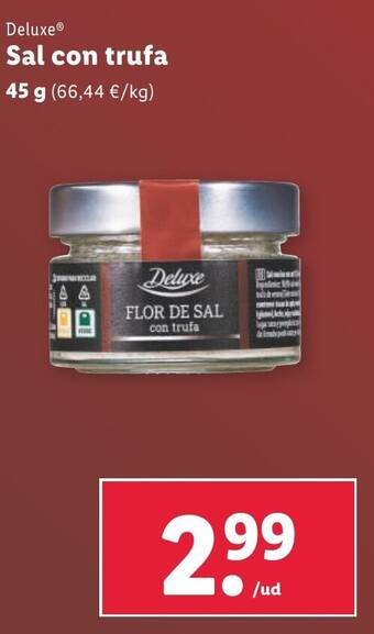 Lidl Sal con trufa oferta