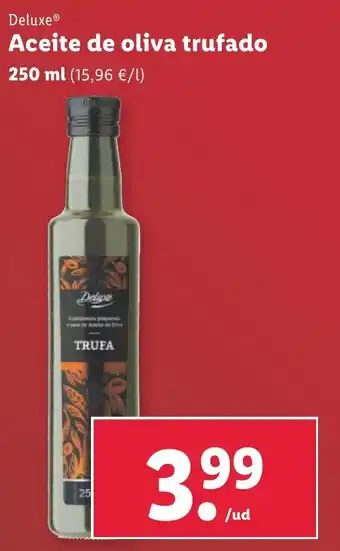 Lidl Aceite de oliva trufado 250 ml oferta