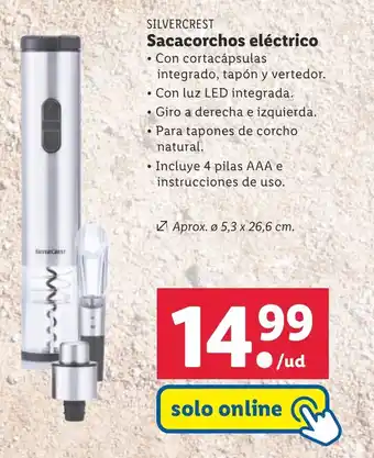 Lidl Sacacorchos eléctrico oferta