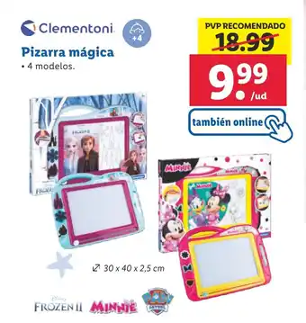 Lidl Pizarra mágica oferta