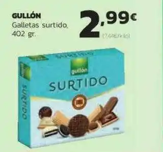 Supermercados Lupa Gullón Galletas Surtido 402 gr oferta