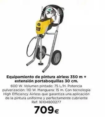BriCor Equipamiento De Pintura Airless 350m + Extensión Portaboquillas 30 Cm oferta