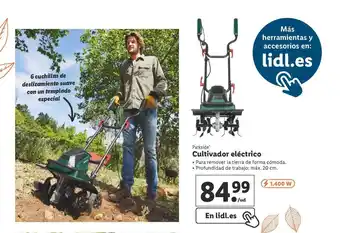 Lidl Parkside Cultivador Eléctrico oferta