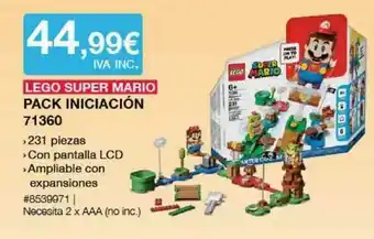 Costco Lego Super Mario Pack Inciación 71360 oferta