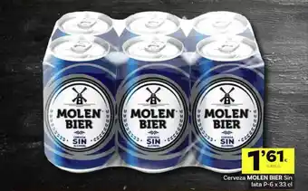 Supermercados Dani Cerveza Molen Bier 6 x 33cl oferta